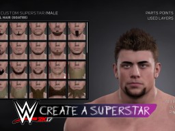 WWE2K17 CreateASuperstar Beard