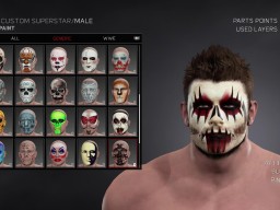 WWE2K17 CreateASuperstar Facepaint