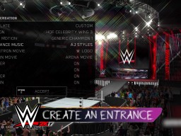 WWE2K17 CreateAnEntrance