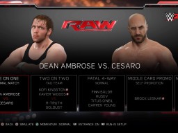 WWE2K17 UniverseMode 06