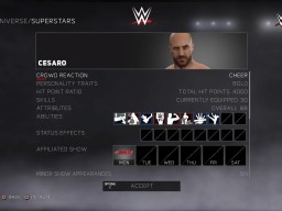 WWE2K17 UniverseMode 17