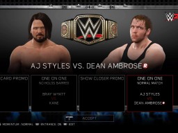 WWE2K17 UniverseMode 25