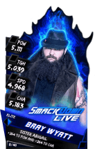 SuperCard BrayWyatt S3 12 Elite SmackDown