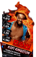 SuperCard KofiKingston S3 12 Elite Raw