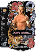 supercard shawnmichaels s11 ink