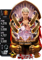 supercard codyrhodes s11 legion