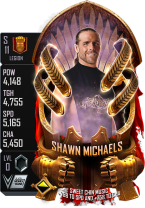 supercard shawnmichaels s11 legion