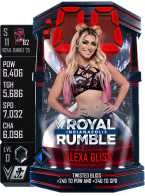 supercard alexabliss s11 rr25