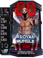 supercard axiom s11 rr25