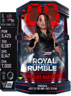 supercard shinsukenakamura s11 rr25