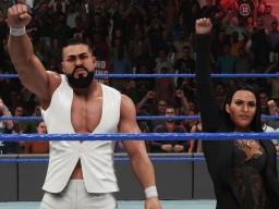 wwe 2k19 andrade almas zelina