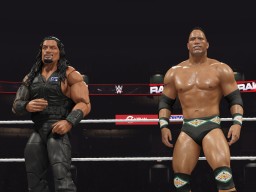 wwe 2k25 roman elite the rock