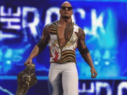 wwe 2k25 the rock