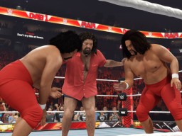 wwe 2k25 wild samoans  afa sika albano