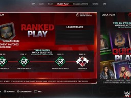 wwe2k25 myfaction ranked play