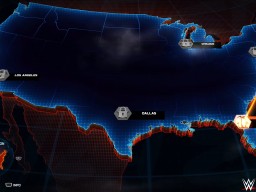 wwe2k25 myfaction world tour map