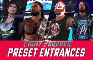 AEW Fight Forever Preset Entrances Full List