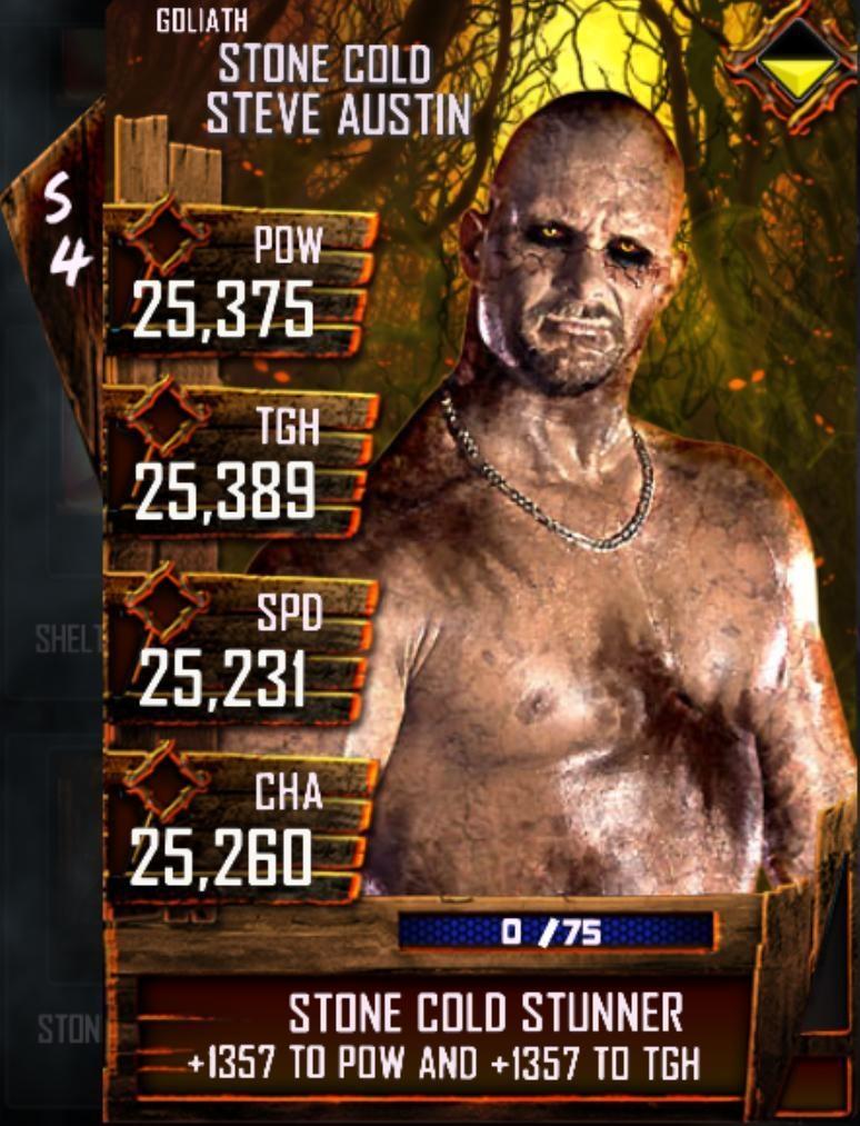 WWESuperCard Halloween SteveAustin