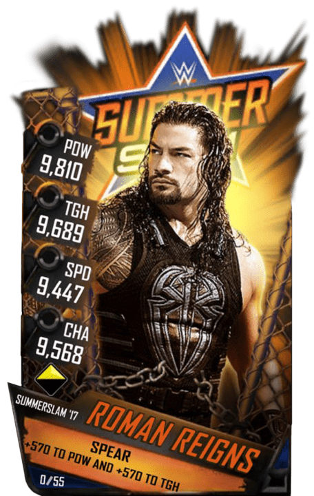 Roman Reigns - WWE SuperCard (Season 1 Debut) - WWE SuperCard - Roster