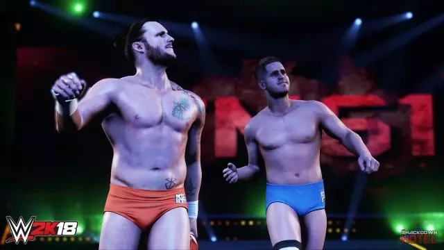 WWE2K18 TM61 ShaneThorne NickMiller