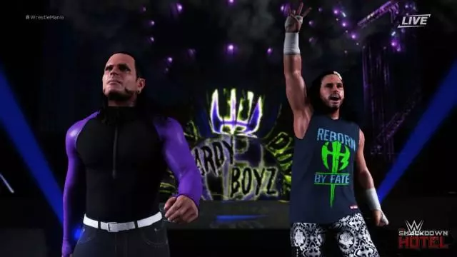 WWE2K18 MattHardy JeffHardy HardyBoyz DLC 1