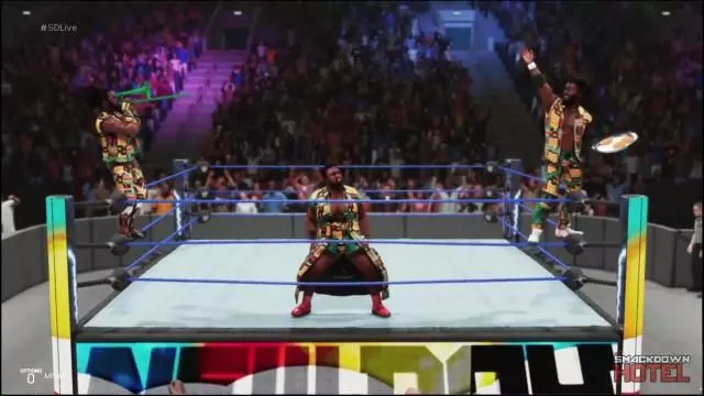 WWE2K19 TheNewDay Entrance 2