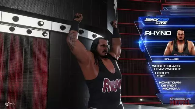 WWE2K19 Rhyno