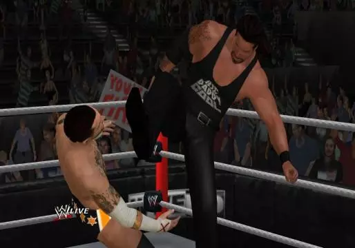 WWE12 Wii NashCMPunk