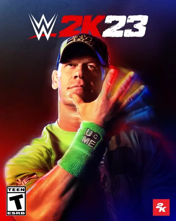 wwe 2k23 standard edition key art