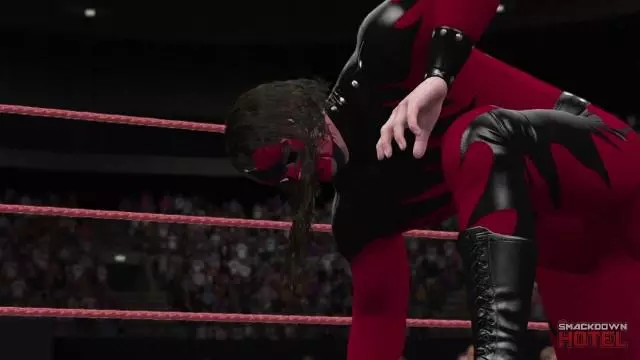 WWE2K16 Launch KaneRetro