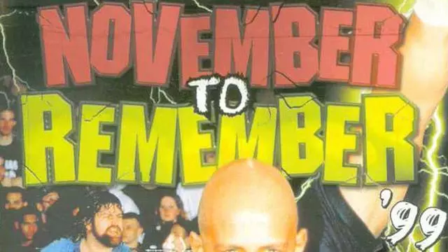 ECW November to Remember 1999 - ECW PPV Results