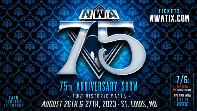 NWA 75 - PPV Results