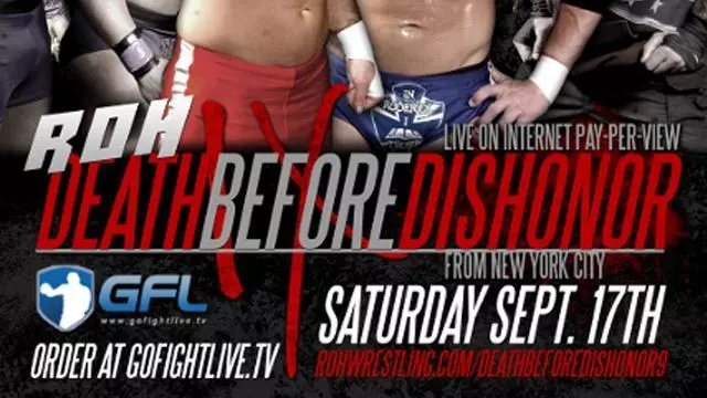 ROH Death Before Dishonor IX - ROH PPV Results