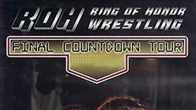 ROH The Final Countdown Tour - ROH PPV Results