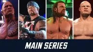 Wwe games main series most game appearances