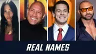 Wwe real names wrestlers list