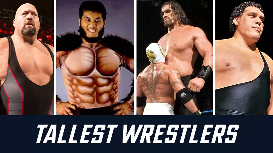 Top 50 Tallest Wrestlers of All Time | Wrestler Heights List - Pro Wrestling Rosters