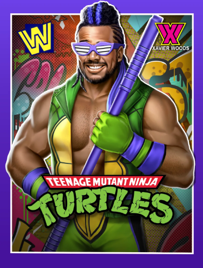 Xavier Woods '24 (TMNT) - WWE Champions Roster