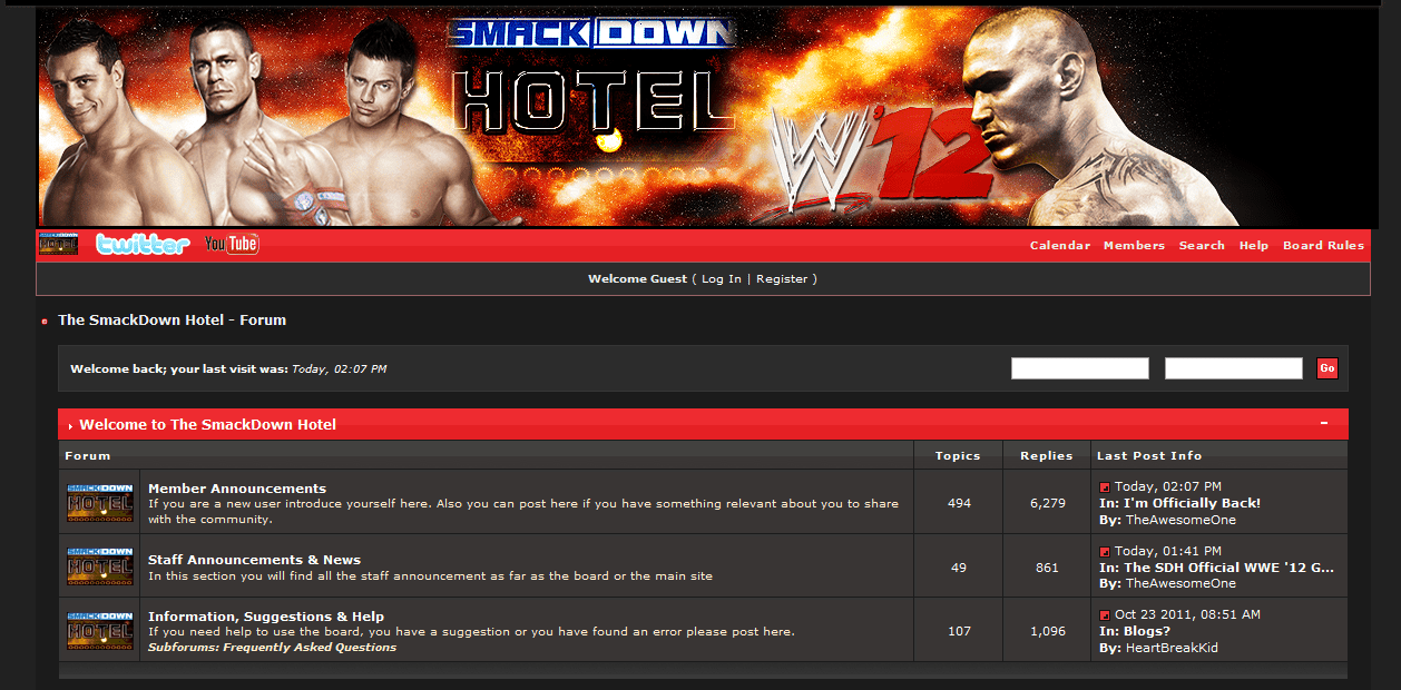 the smackdown hotel