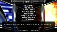 Smackdown vs raw 2006 match types list