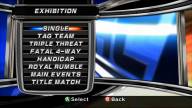 WWE SmackDown vs. Raw 2007: Match Types List