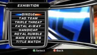 Smackdown vs raw 2007 match types