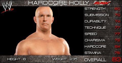 Hardcore Holly - WWE SmackDown vs. Raw 2009 Roster