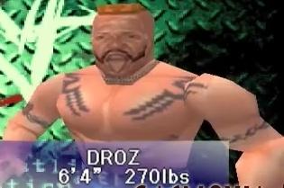 Droz - WWE WrestleMania 2000 Roster