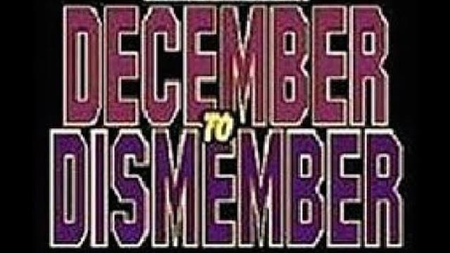 ECW December to Dismember 1995 - Match Card & Results | ECW PPV