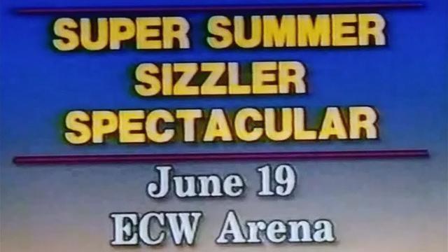 ECW Super Summer Sizzler - Match Card & Results | ECW PPV