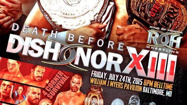 ROH Death Before Dishonor XIII - Match Card & Results | ROH PPV