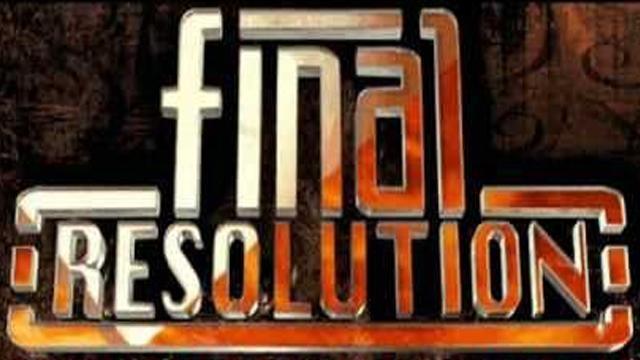 TNA Final Resolution 2008 (January) - Match Card & Results | TNA PPV