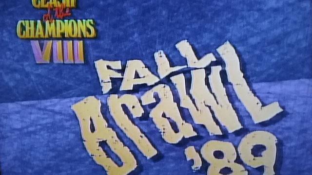 WCW Clash of the Champions VIII: Fall Brawl '89 - Match Card & Results | WCW PPV