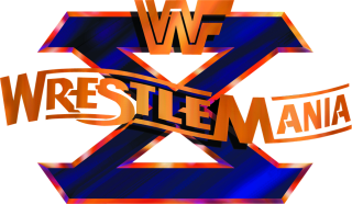 WWF WrestleMania X: Logo WWF WrestleMania X: Logo